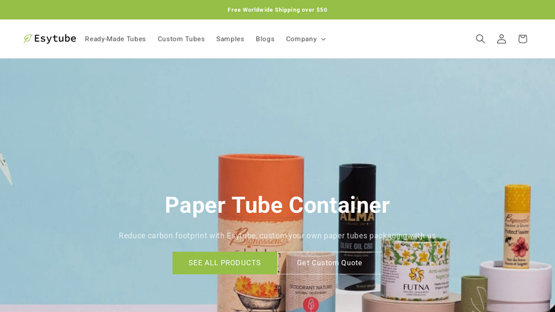 Esytube: Wholesale Cardboard Tube