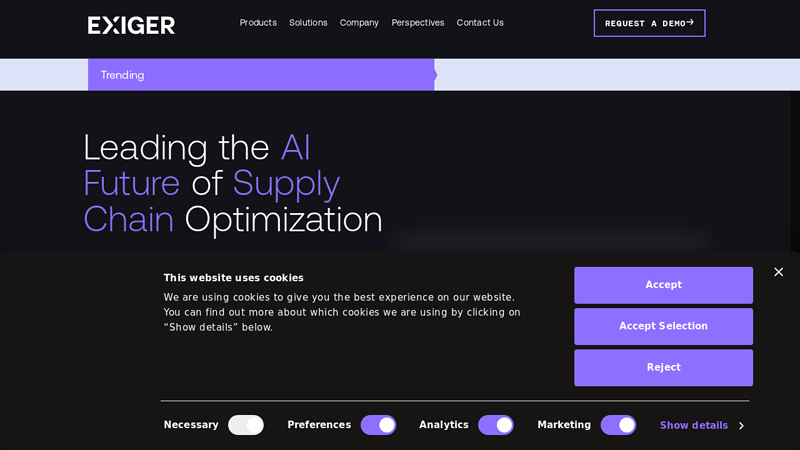 Exiger: One platform for end