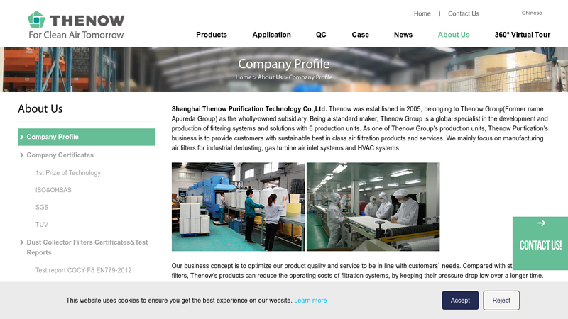 Experienced supplier of Company Profile