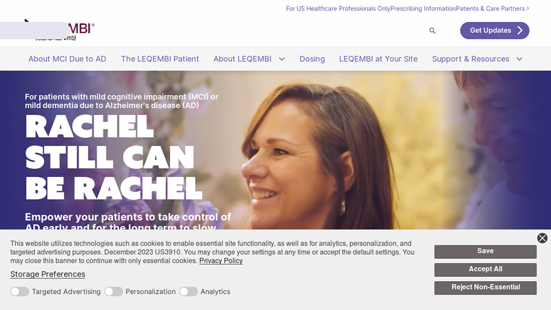 Explore MCI Due to AD Treatment Data for LEQEMBI® (lecanemab ...
