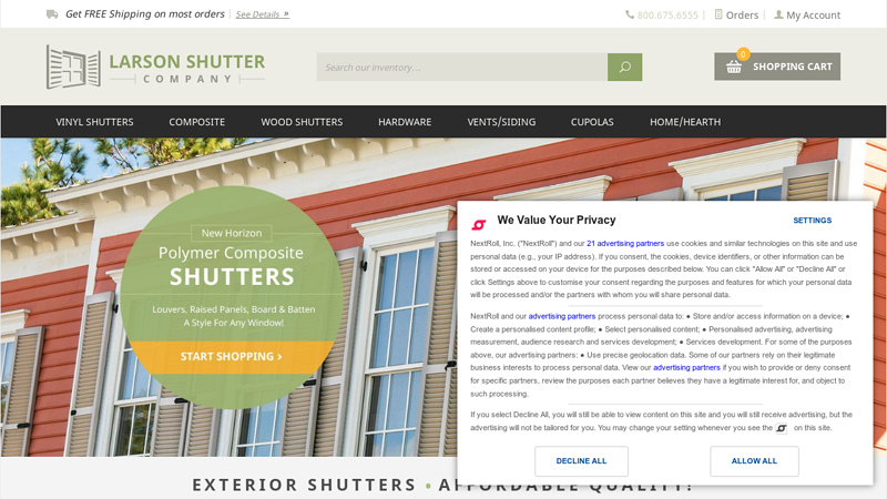 Exterior Shutters