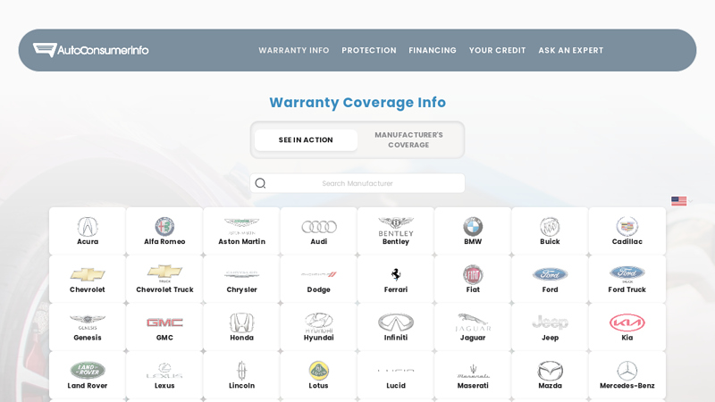 Factory Warranty Coverage Information