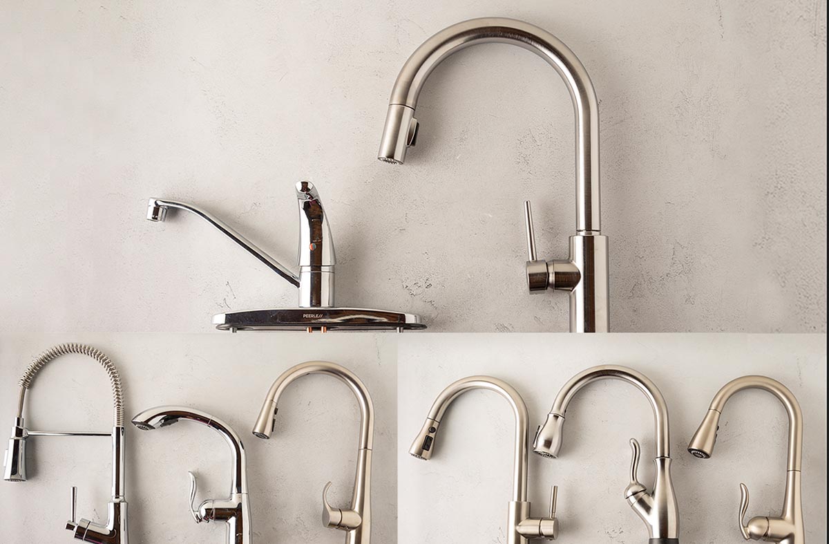 Faucets for bathroom, shower and kitchens