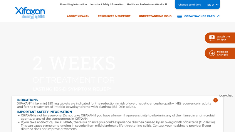 FDA approved for adults with IBS-D