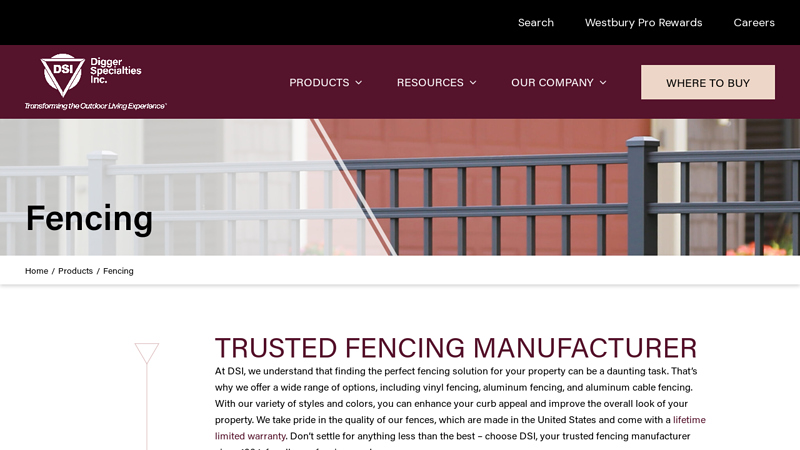Fencing Manufacturer