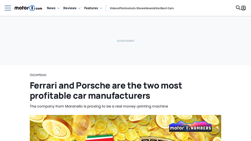 Ferrari and Porsche are the two most profitable car manufacturers