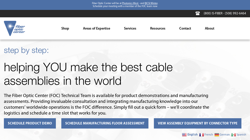 Fiber Optic Center