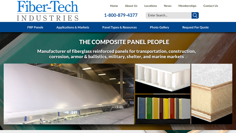 Fiber-Tech Industries: FRP Panels
