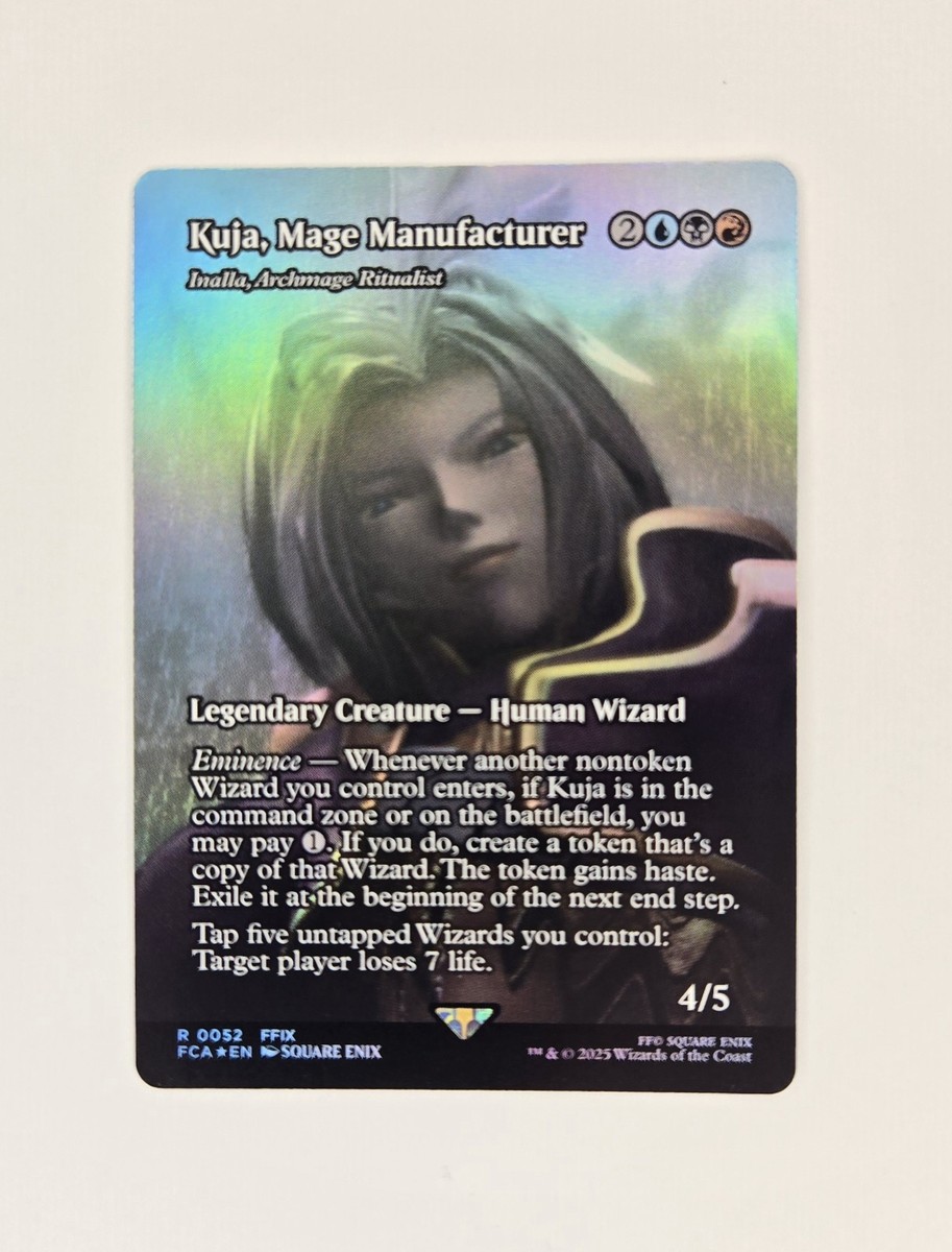 Final Fantasy Through the Ages Foil