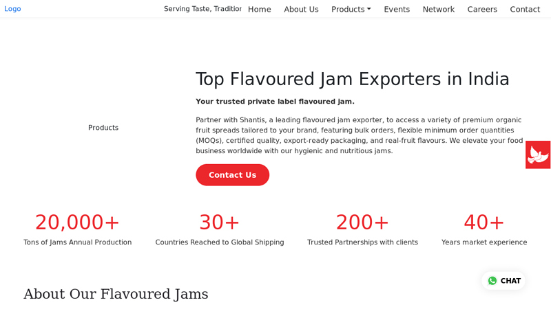 Flavoured Jam Exporter