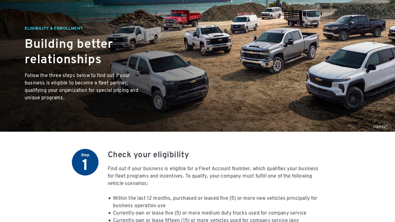 Fleet Eligibility & Enrollment