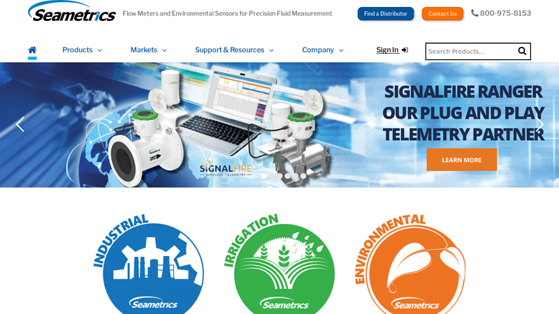Flow Meters & Sensors for Precision Water Monitoring