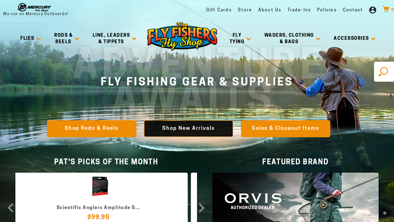 Fly fishing gear & supplies
