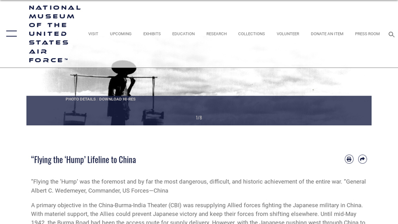 Flying the ‘Hump’ Lifeline to China