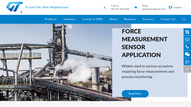 Force Transducer Manufacturers, Force Measurement Sensor ...