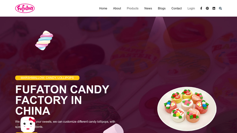 fufaton candy factory in china