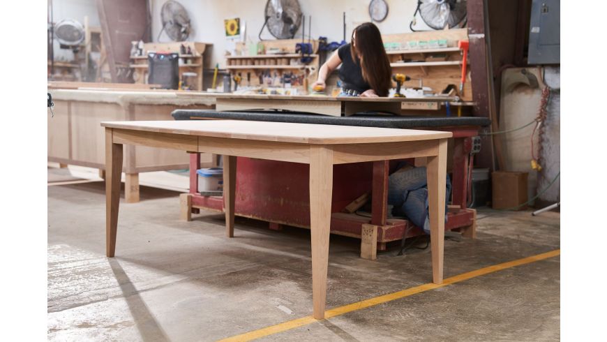 Gat Creek solid wood custom furniture is handmade in America