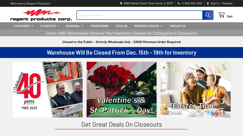 General Merchandise Wholesale Supplier