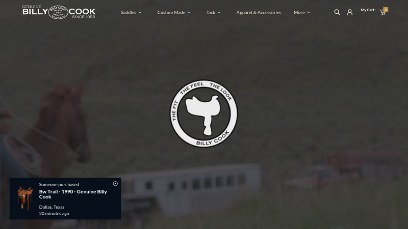 Genuine Billy Cook Saddles