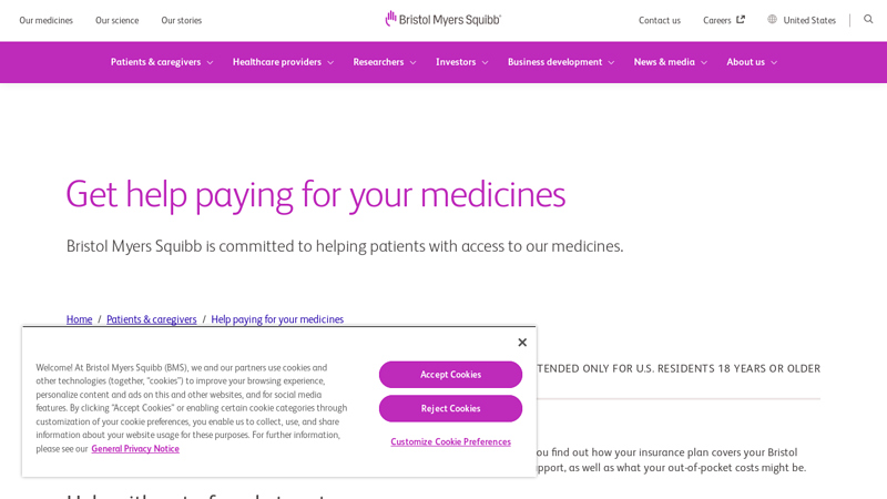Get help paying for your medicines