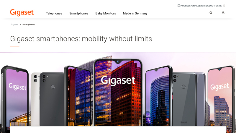 Gigaset smartphones