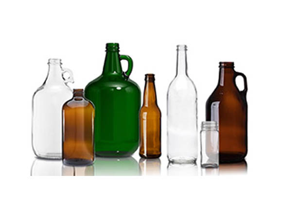 Glass bottles & jars