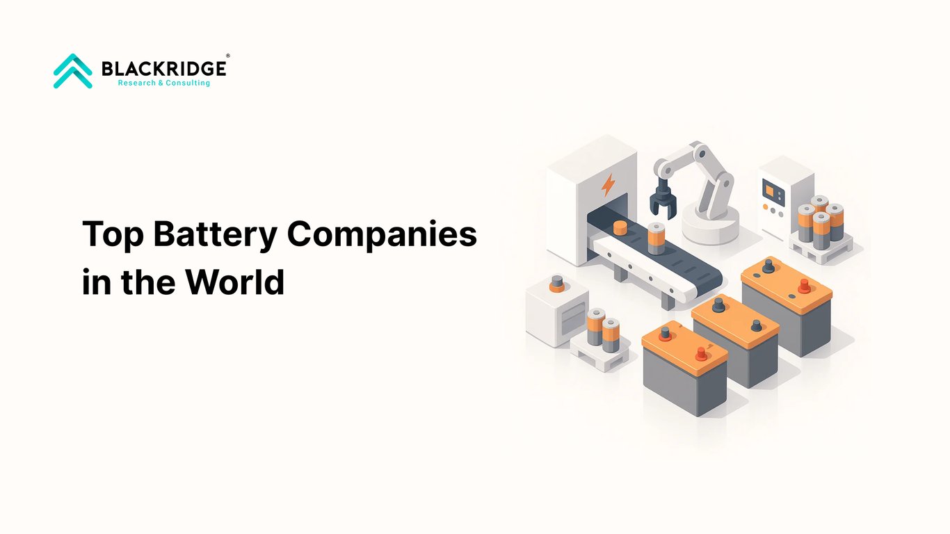 Global Top 12 Battery Companies [2026]