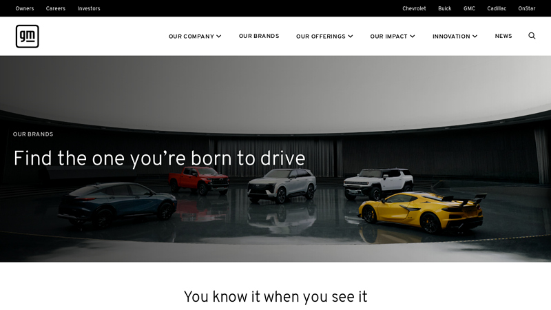 GM Brands: Chevrolet, GMC, Buick & Cadillac