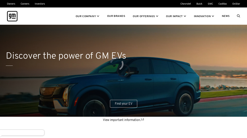 GM Electric Vehicles, Charging & Technology