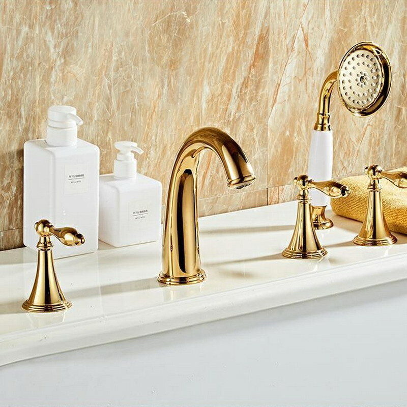 Gold Bathroom Tapware