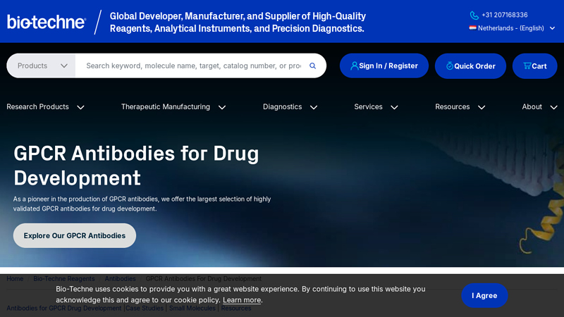 GPCR Antibodies for Drug Development