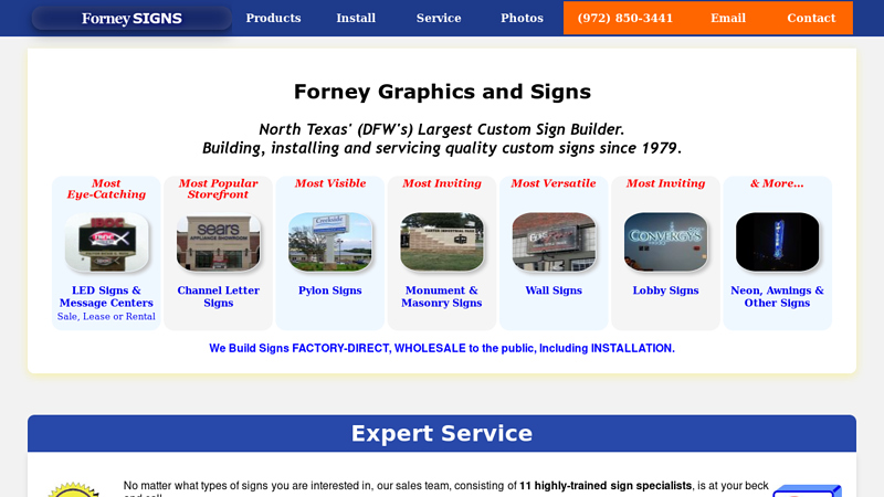 Graphics and Signs Forney -