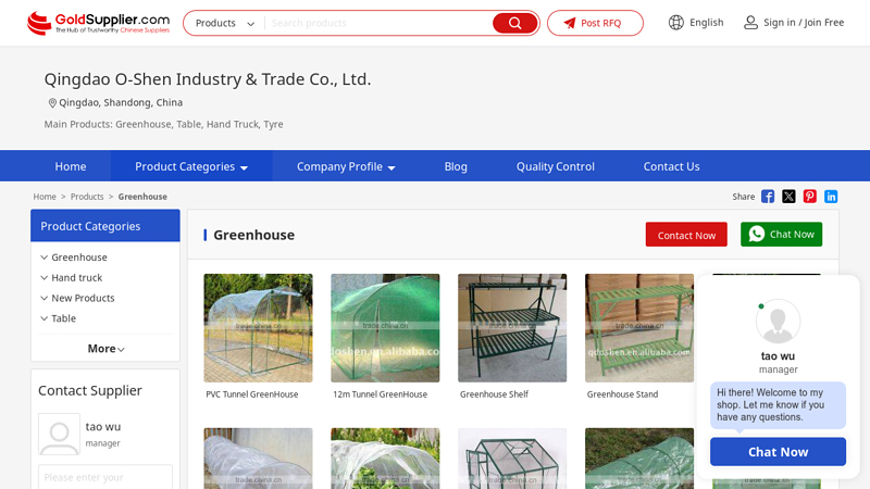 Greenhouse from China Manufacturers