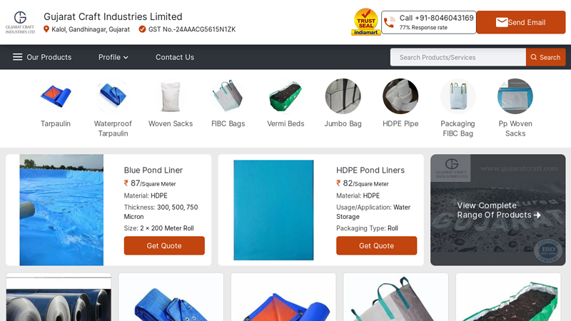 Gujarat Craft Industries Limited, Gandhinagar