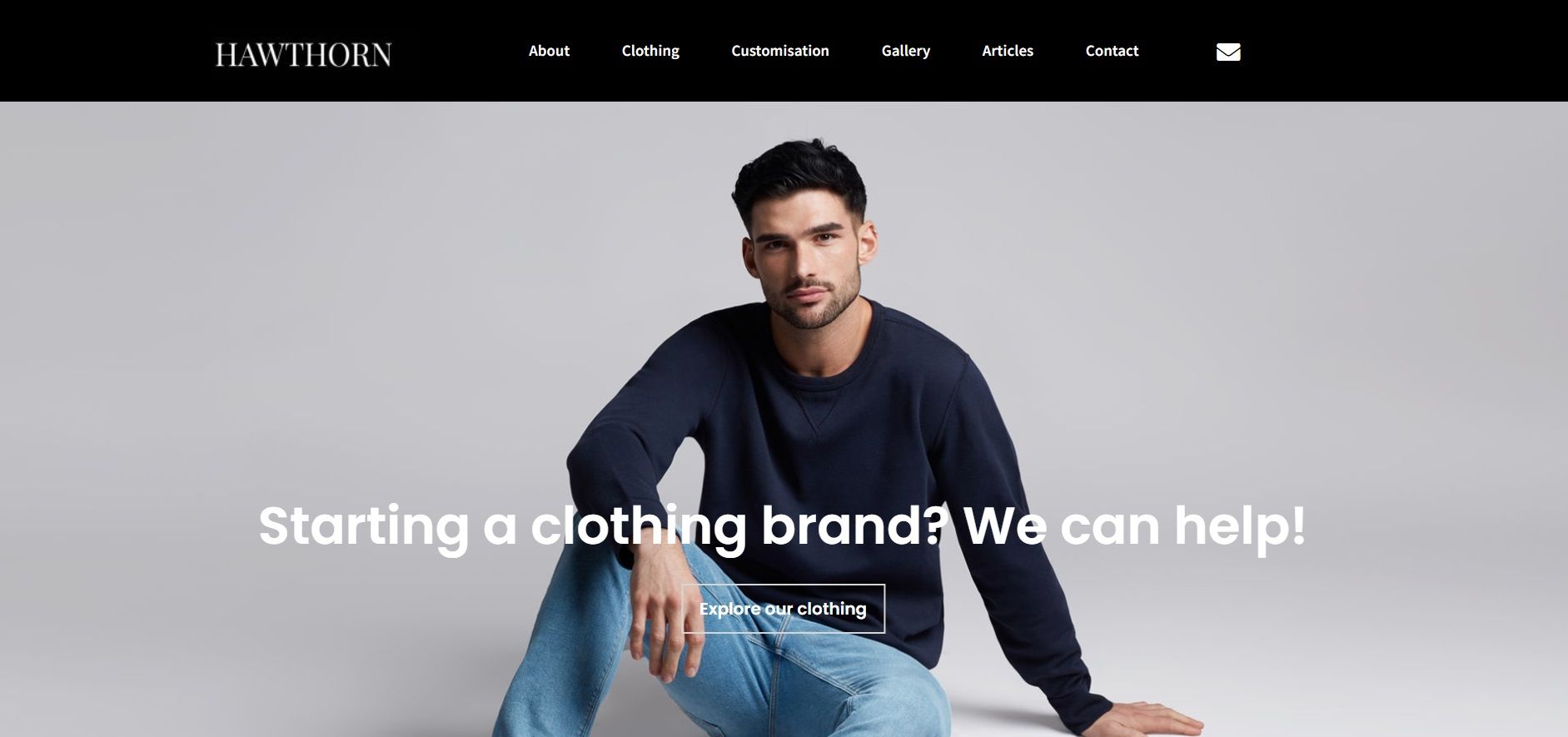 Hawthorn: Clothing Manufacturers UK