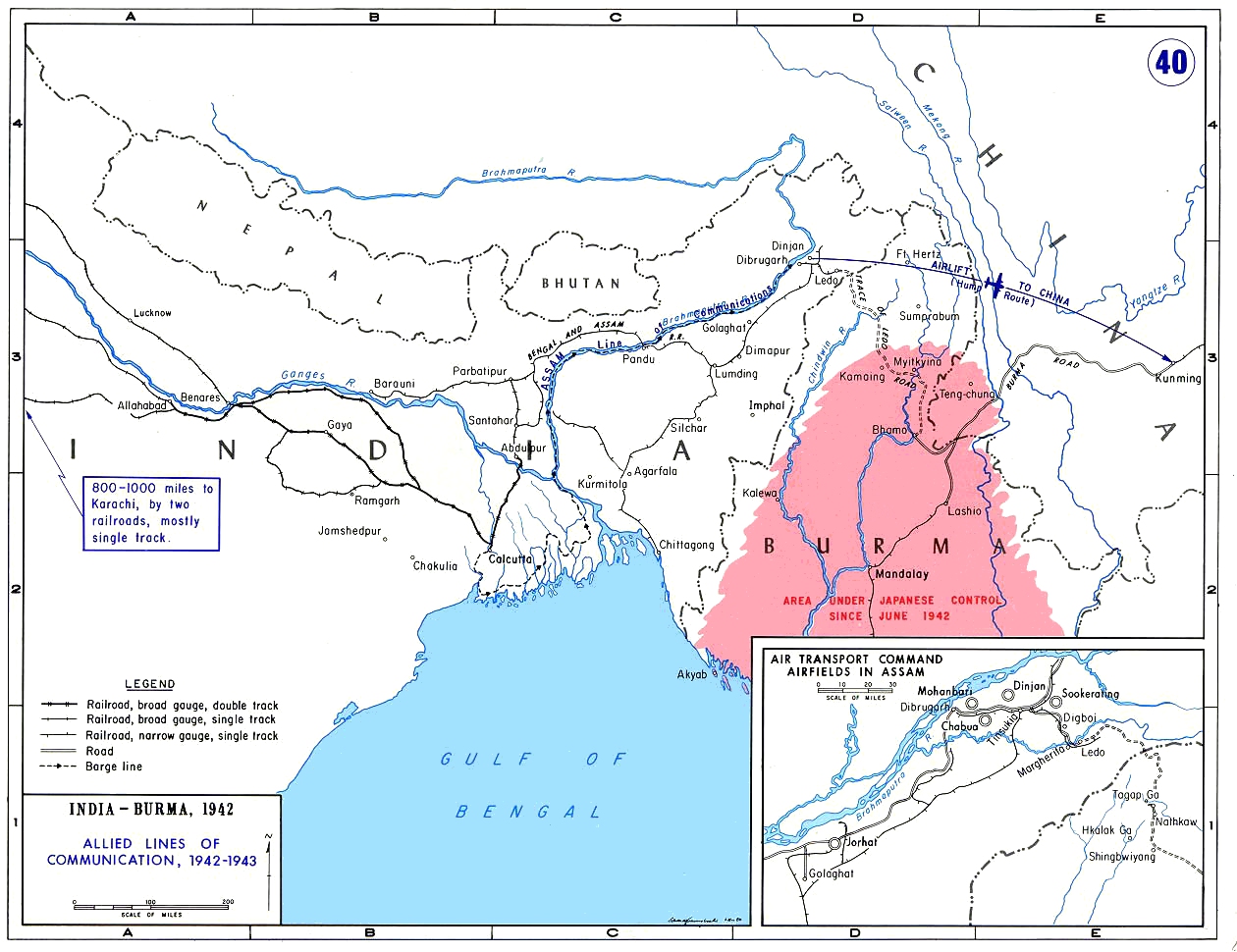 History of the Ledo Road 1942
