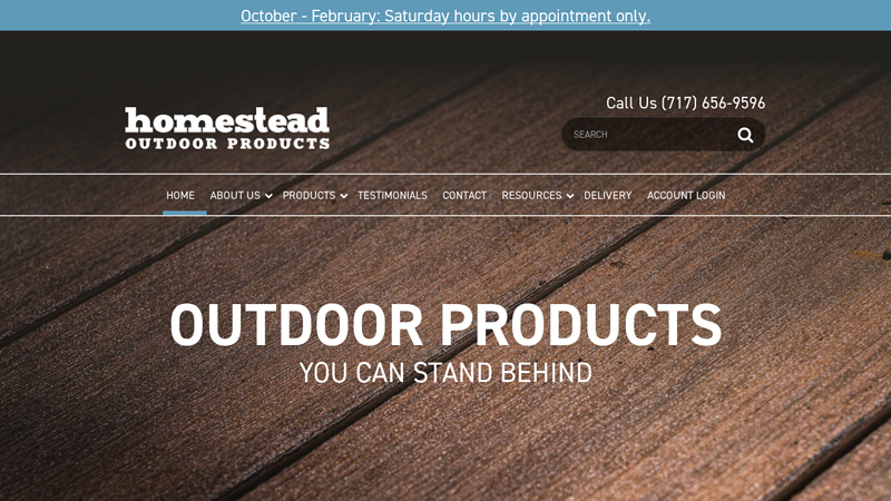 Homestead Outdoor Products