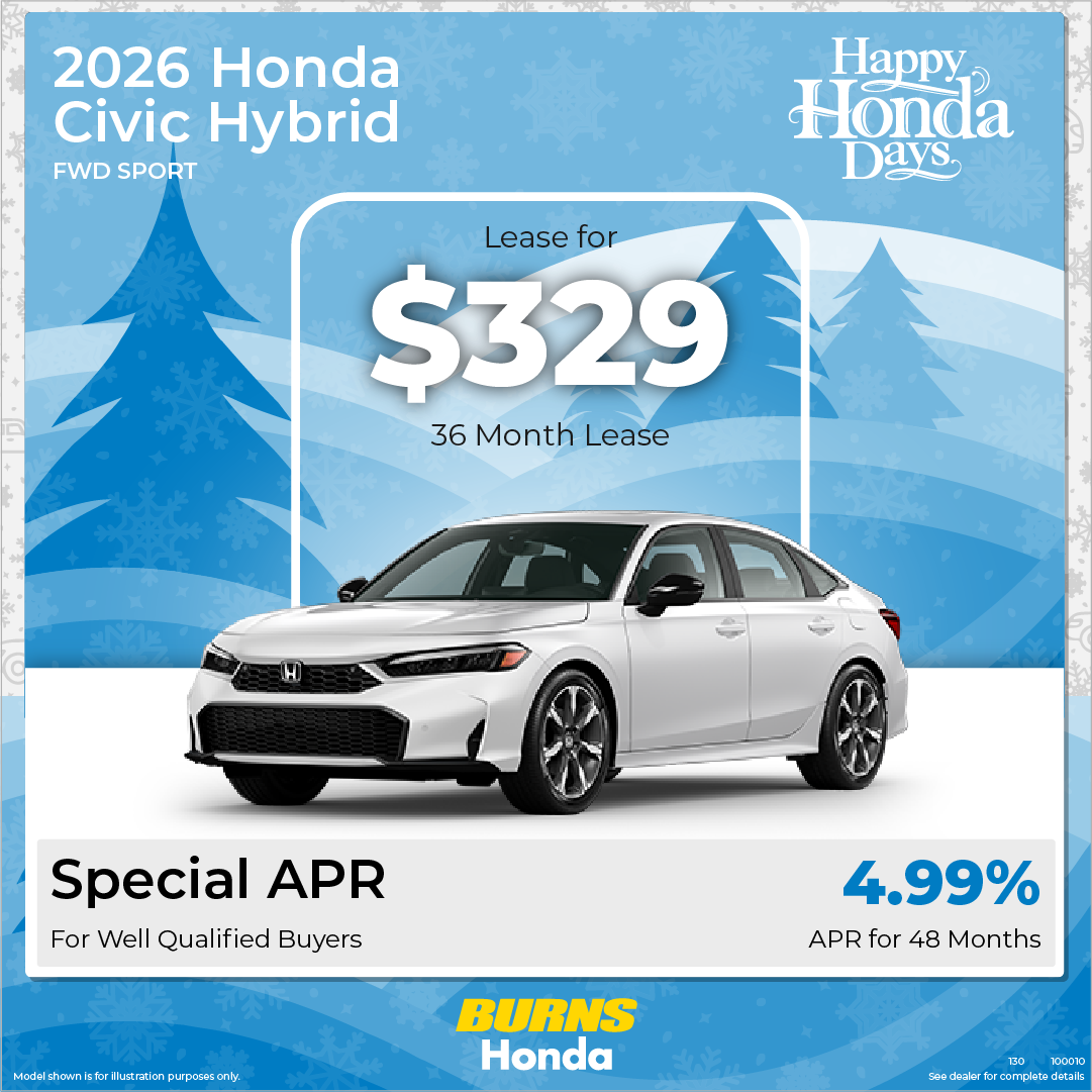 Honda Incentives