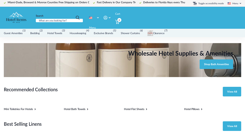 Hotel Items: Hotel Supplies Supplier