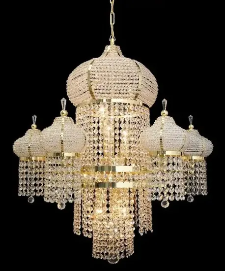 Hotel Lobby, Mosque & Custom Chandeliers