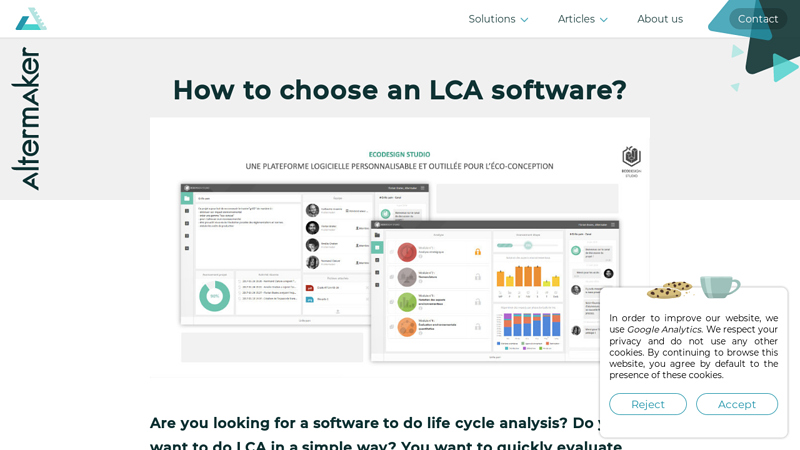 How to choose a LCA software? Ecoinvent