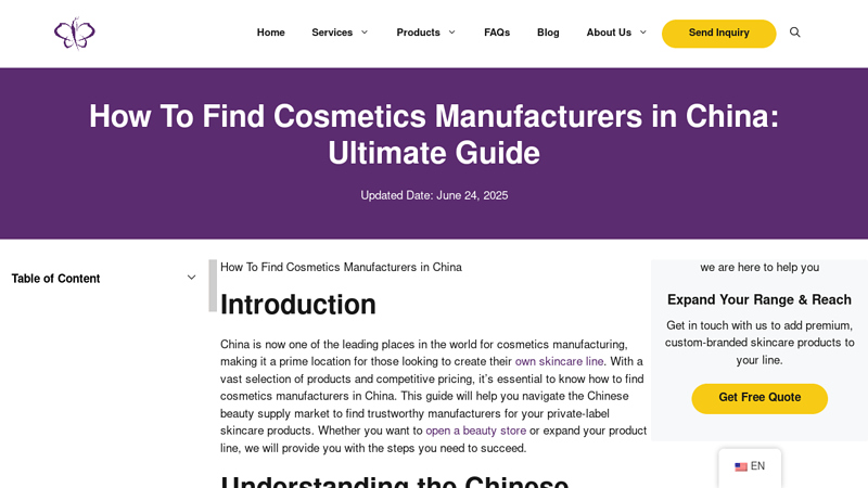 How To Find Cosmetics Manufacturers in China