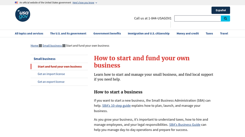 How to start and fund your own business