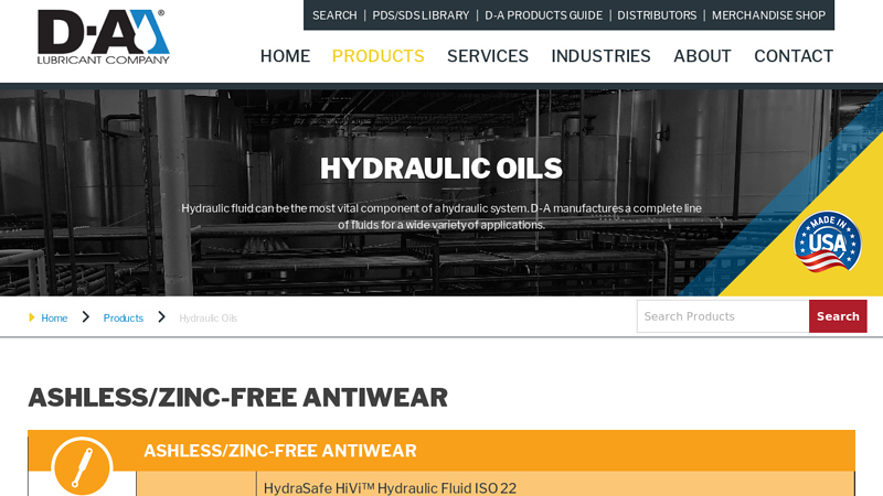 Hydraulic Oils
