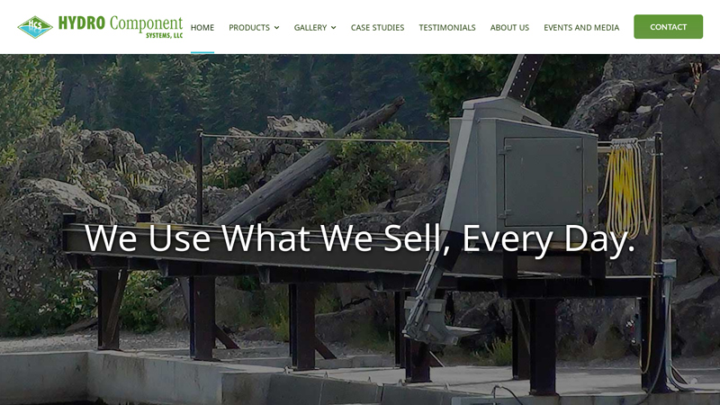 Hydro Component Systems Trash Racks and Trash Rakes