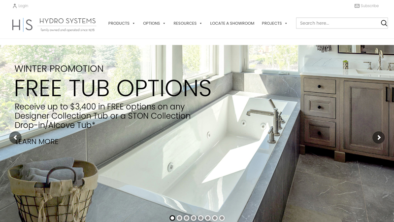 Hydro Systems Customized Bathtubs
