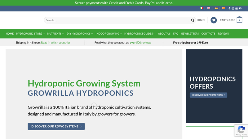 Hydroponic Growing Systems