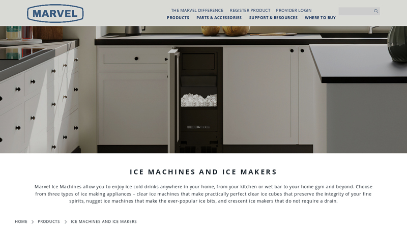 Ice Machines, Under Counter Ice Makers