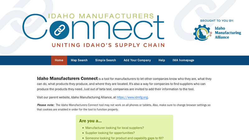 Idaho Manufacturing Alliance