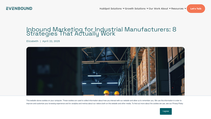 Inbound Marketing for Industrial Manufacturers